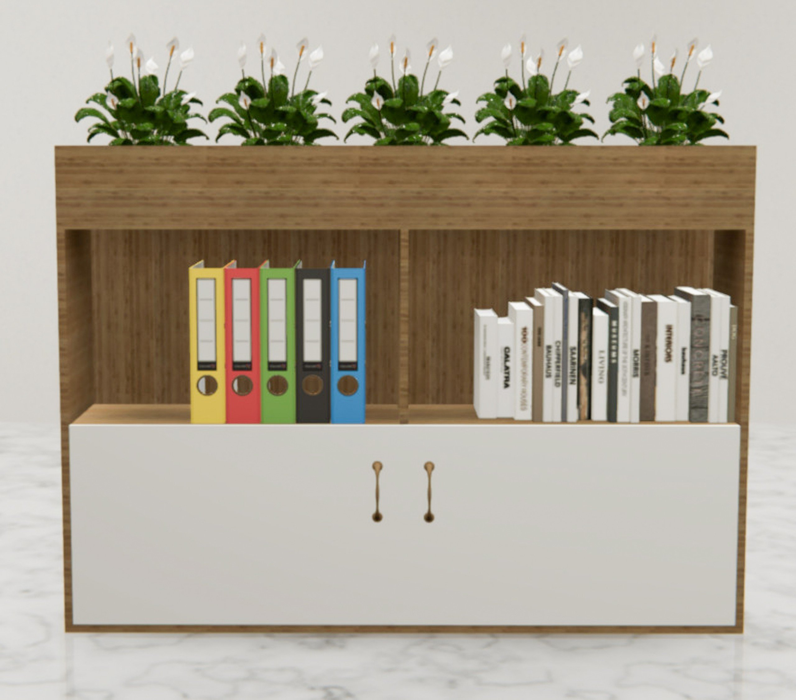 Tủ tài liệu có giá để cây Suntech-AT3